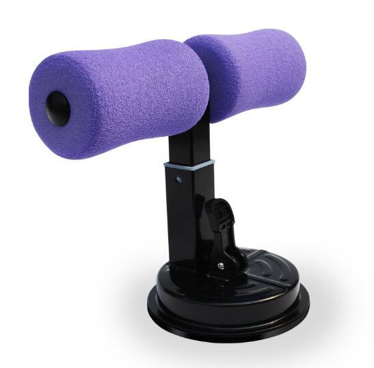 Adjustable Sit-Up Bar Trainer with Suction Cup - Portable Core Workout Equipment